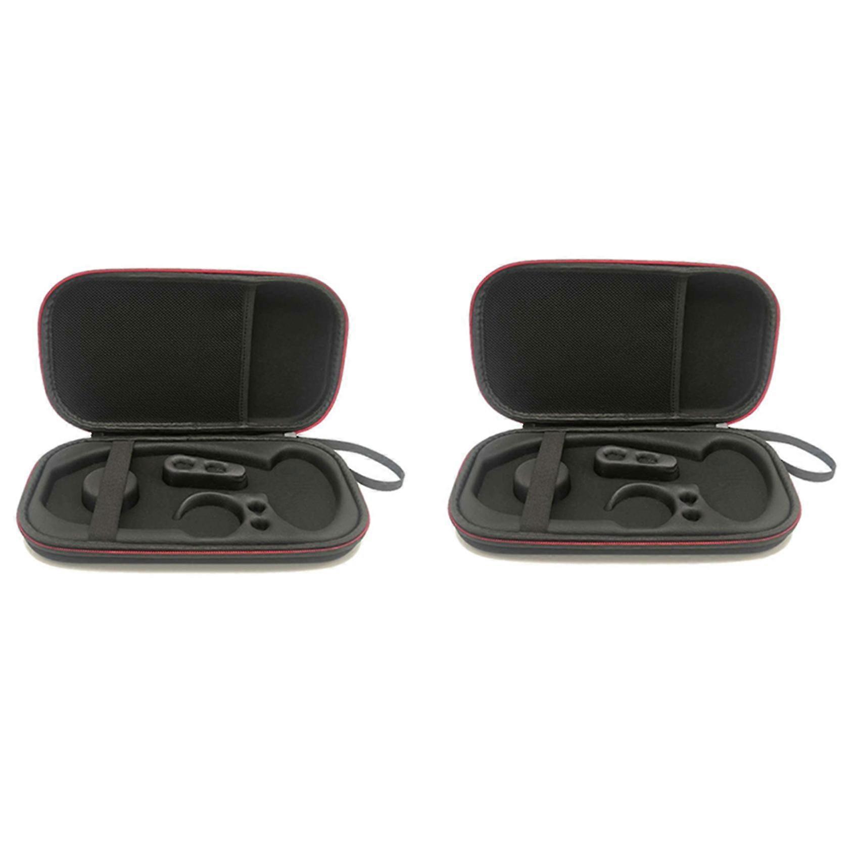 2x Hard Eva Portable Stethoscope Carrying Case Storage Box Shell Mesh Pockets For Iii Stethoscope B