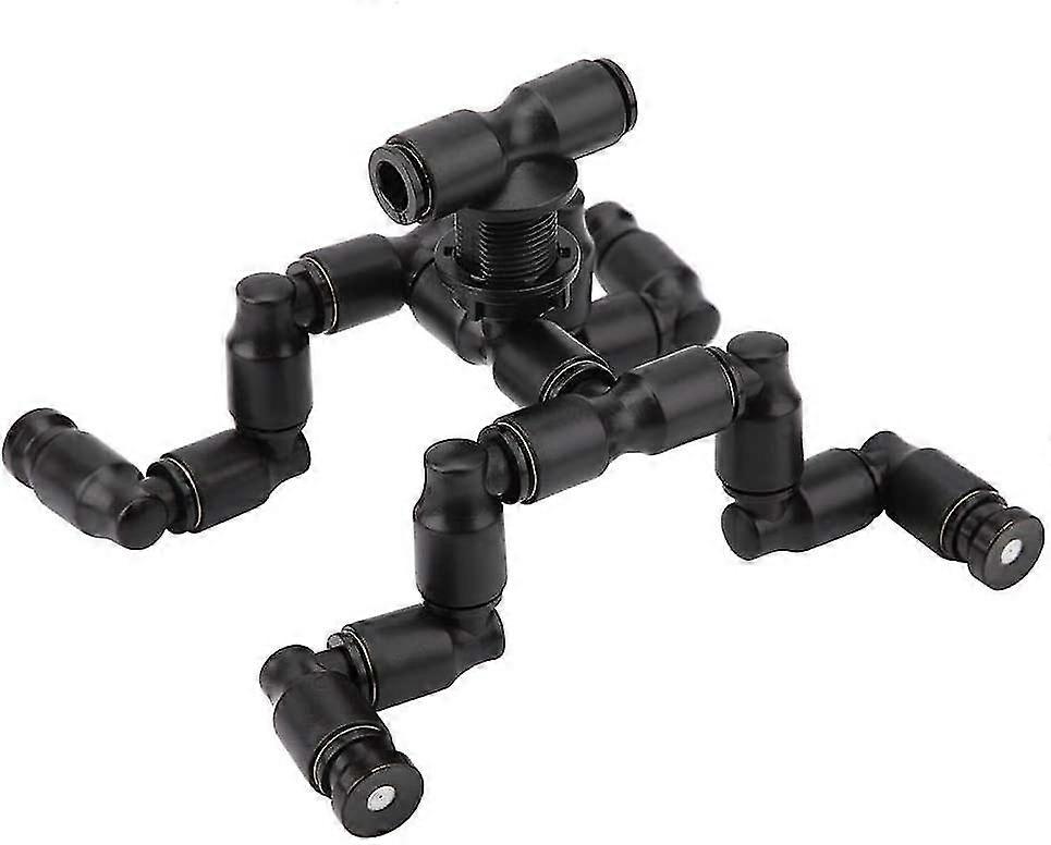 Adjustable Pet Cooling Nozzles Adjustable Black Rainforest Cooling System