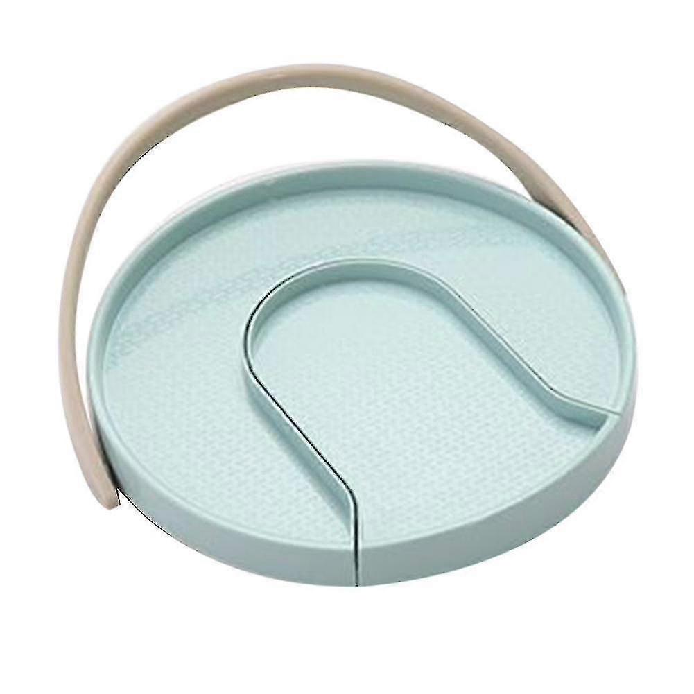 Round Drawer Condiment Bottle Rotatable Storage Tray