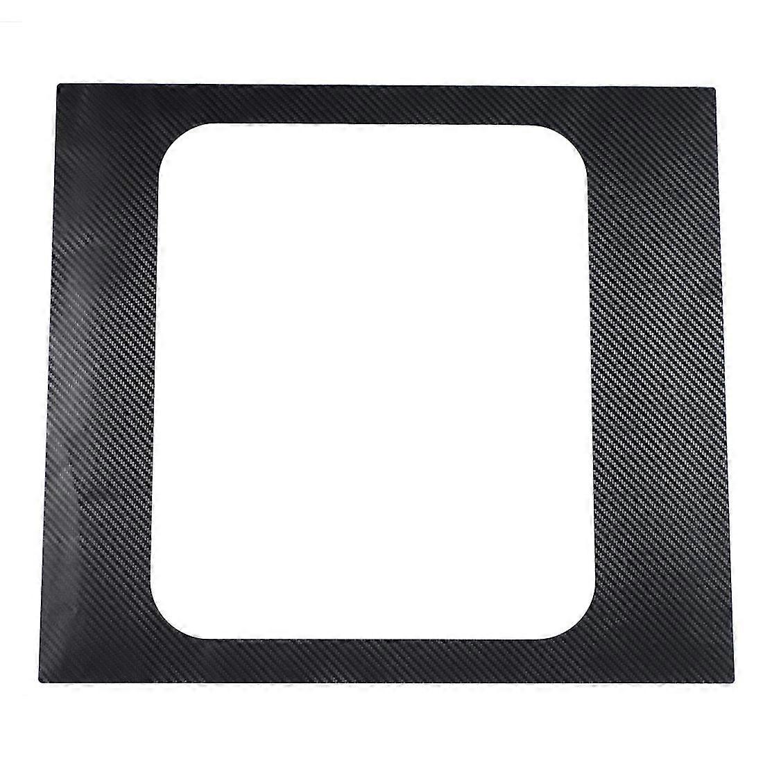 Rear Middle Window Decoration Cover Trim Sticker For F150 2021 2022 Accessories ,carbon Fiber