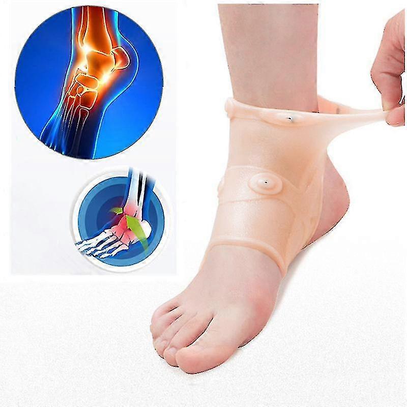 Ankle Support, Magnetic Elastic Ankle Support For Men, Magnetic Compression Sleeve For Achilles Tendinitis And Joint Sprain, Unisex