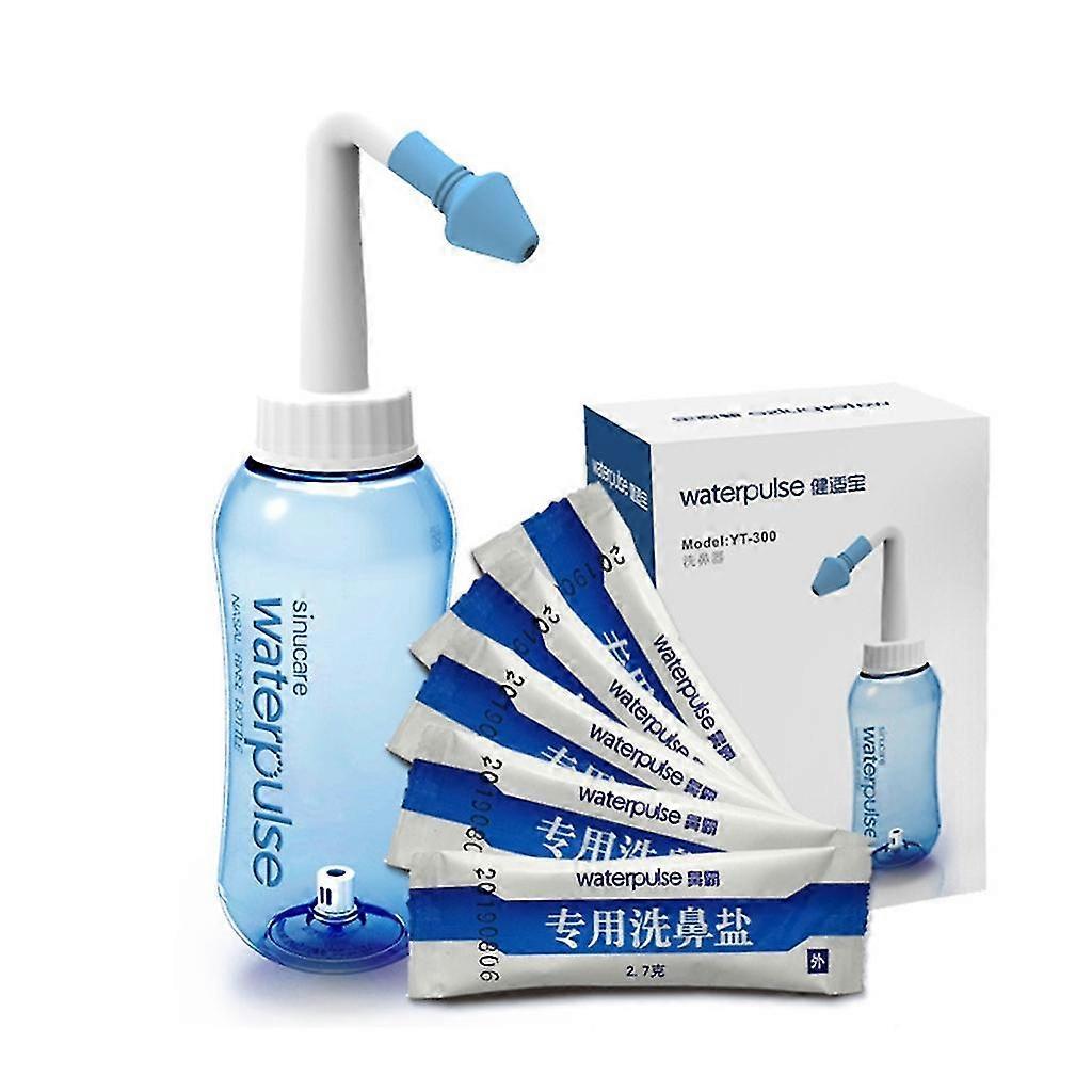 Sinus Irrigasjon Flaske Nesevask Flaske Nese Vask Cleaner Irrigation Device
