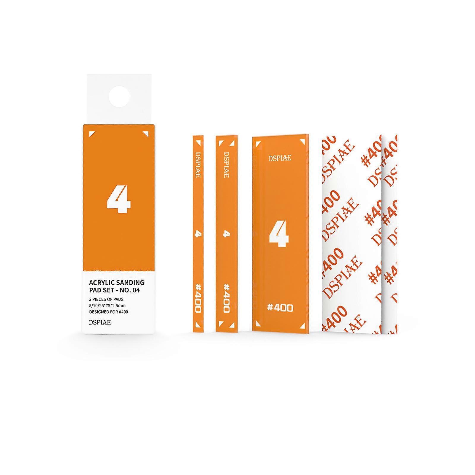 DSPIAE PT-SP Acrylic Sanding Pad Set for Model Tool Fg