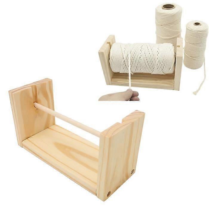 horizontal thread dispenser Horizontal Thread Holder, Making Haberdashery Wooden Thread Holder Knitting