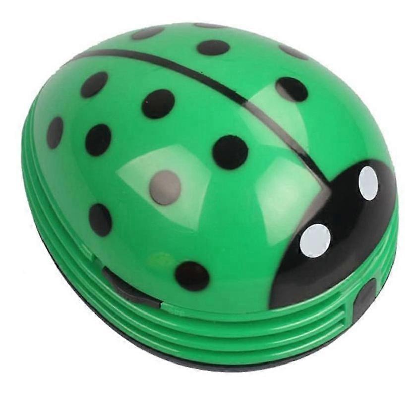 Cartoon ladybug mini portable desktop vacuum cleaner