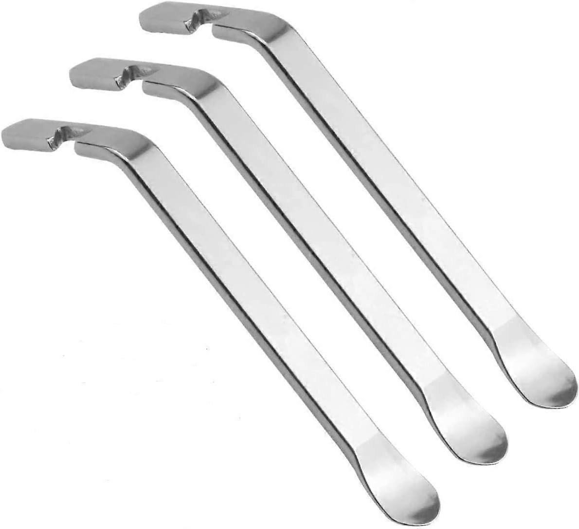 TCGG-轮胎撬棒，3个轮胎撬勺，用于修理摩托车，自行车，汽车内胎的金属自行车轮胎撬杆