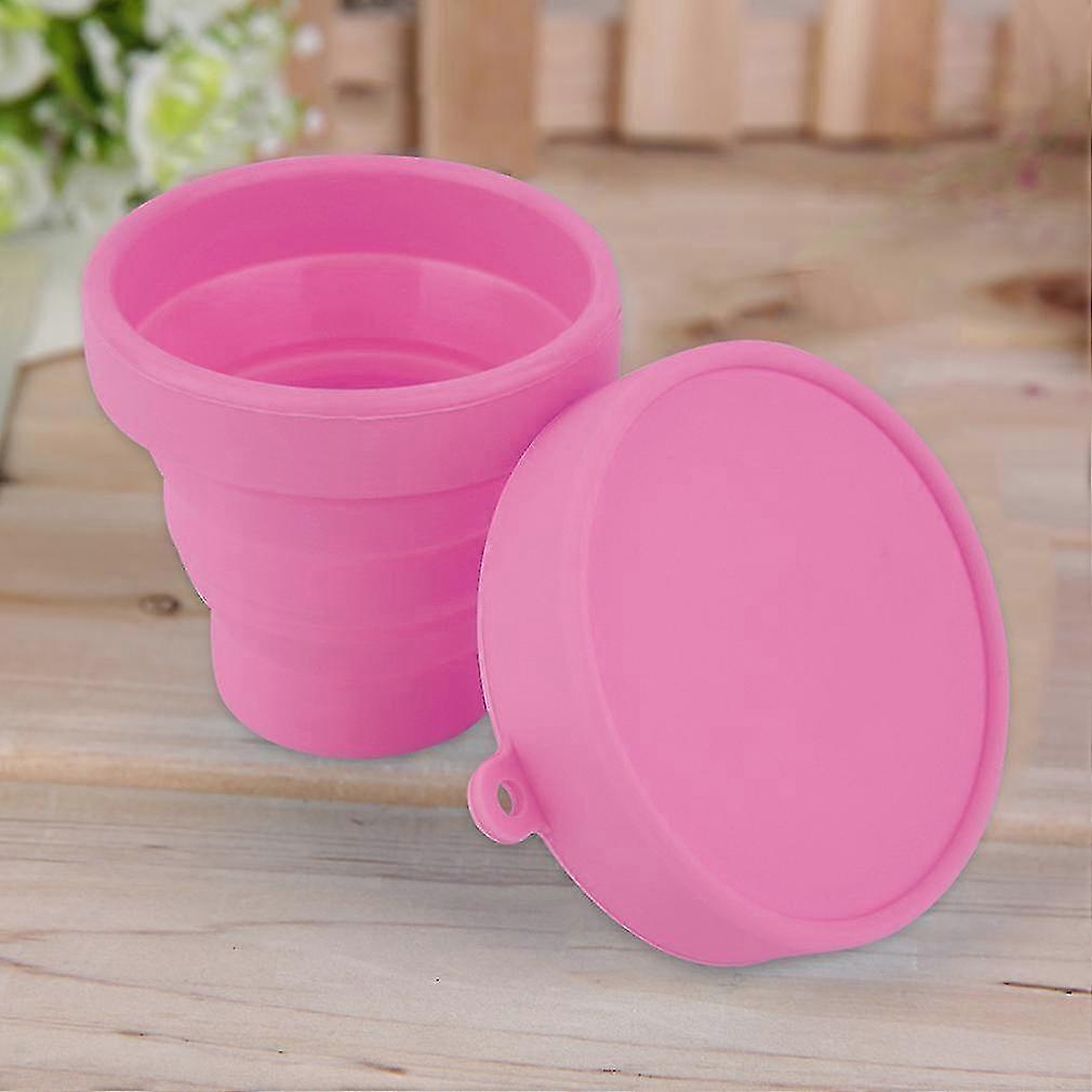 Portable Silicone Telescopic Drinking Collapsible Folding Cup Travel Camping