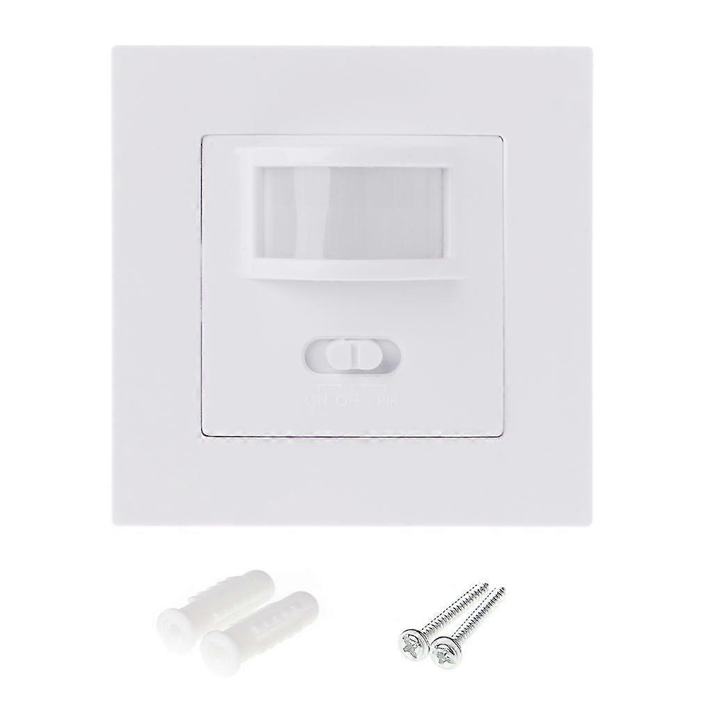 Ac 110v-240v Infrared Pir Motion Sensor Recessed Wall Module Light Switch