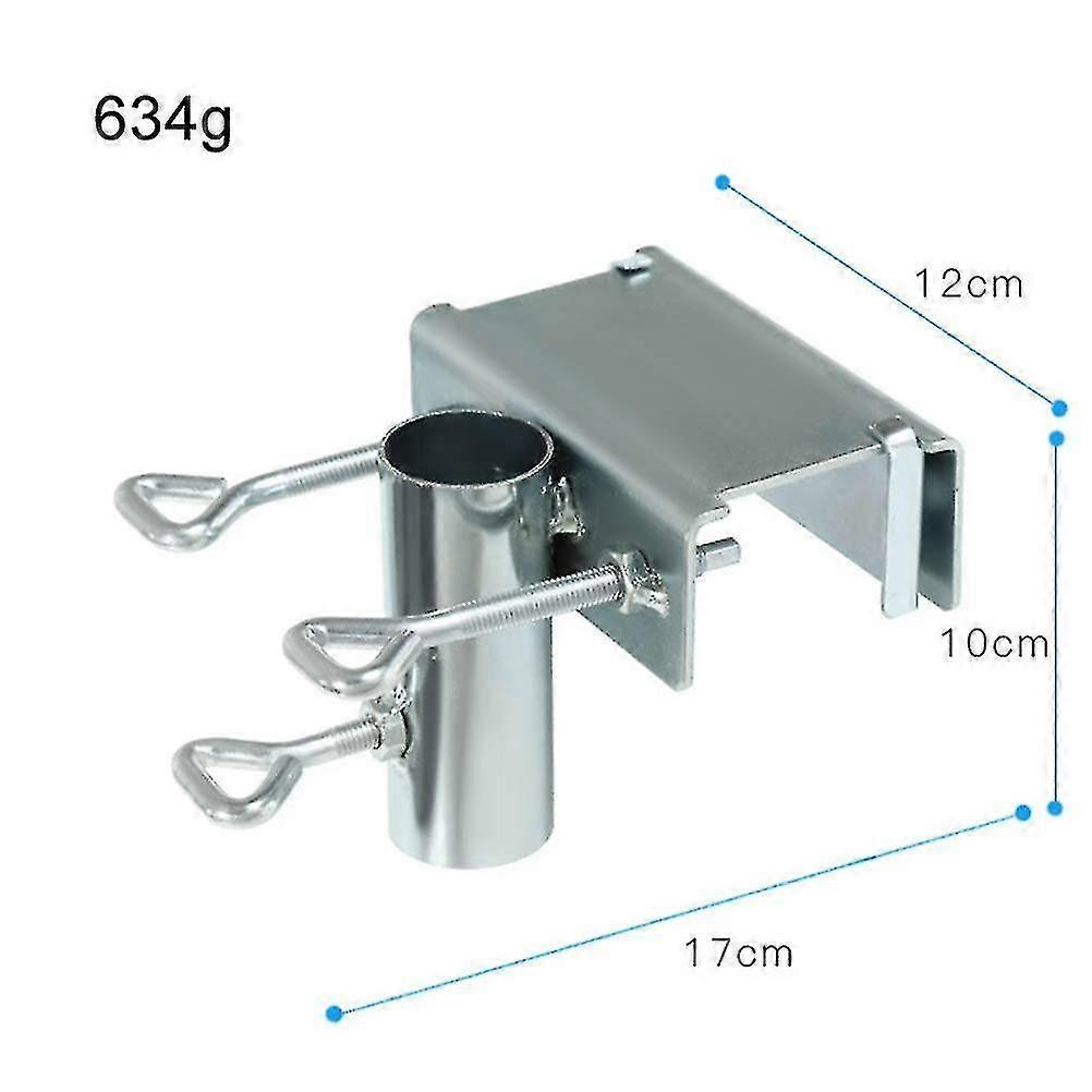 Stable Parasol Umbralla Holder Sun Shade Stand Balcony Railing Umbralla Holder Fixed Clip