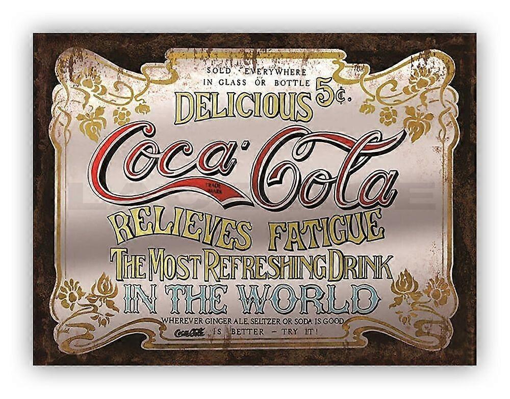 Coca Cola stílusú fém garázs táblák kerti bárhoz konyha pub étterem mód-377