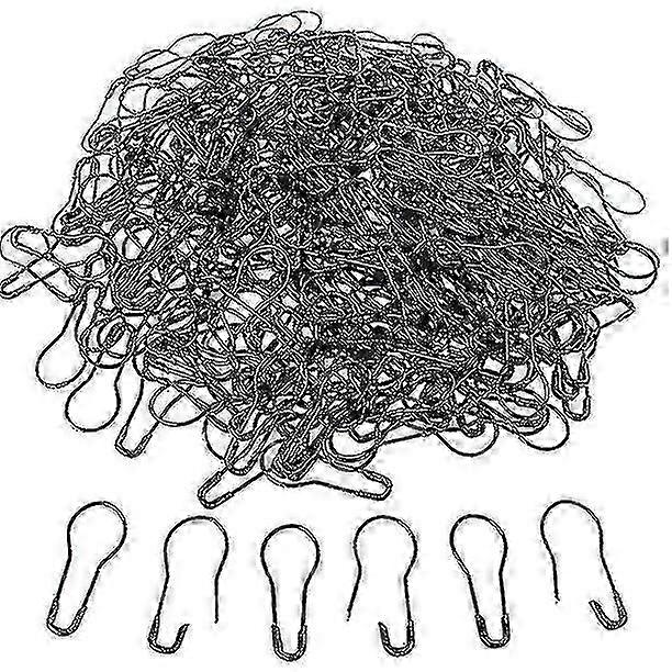 1000pcs لمبة دبابيس السلامة ، دبوس القرع المعدني ، دبابيس صغيرة ، دبوس السلامة جودة عالية