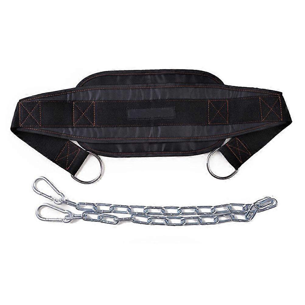 U-shaped Weight Lifting Dip Belt with Chain