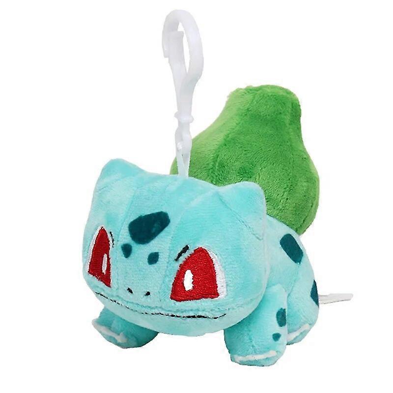 Βελούδινο μενταγιόν Eevee Charmander Bulbasaur Squirtle Anime Κινούμενα σχέδια Λούτρινα ζώα Κούκλες Αξεσουάρ τσάντας Διακόσμηση