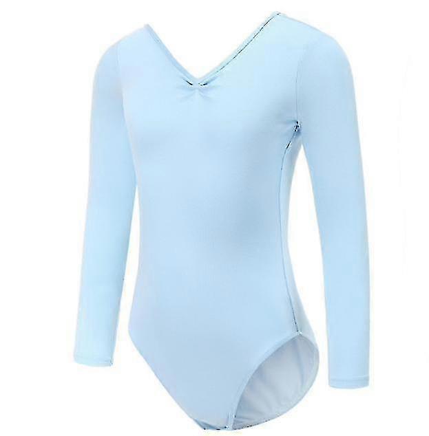 Leotard a maniche lunghe per ragazze Ginnastica per bambini Danza classica