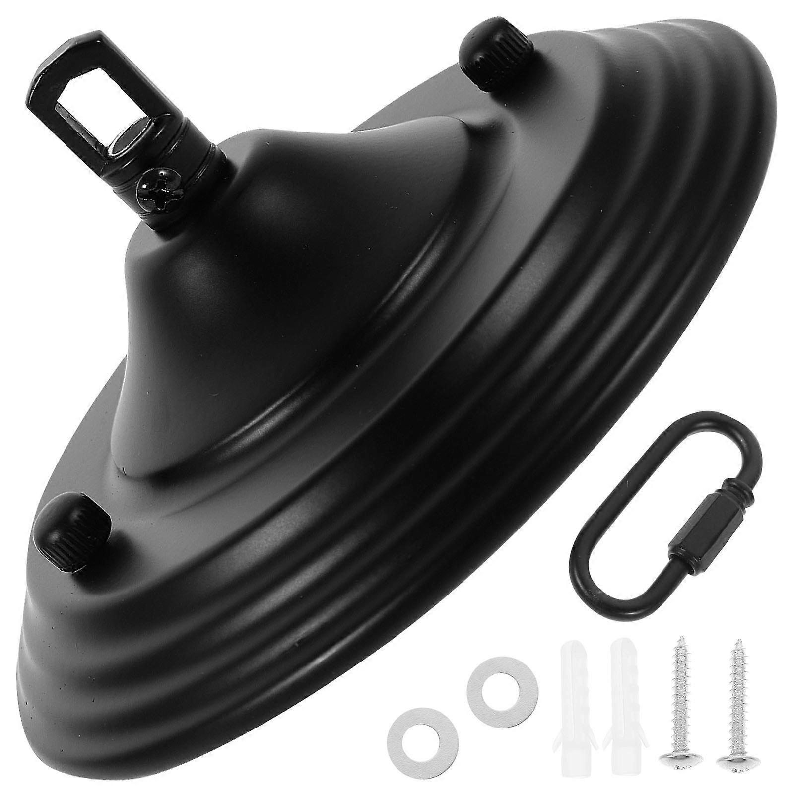 1 Set Ceiling Cover Plate Light Fixture Mounting Bracket Chandelier Part