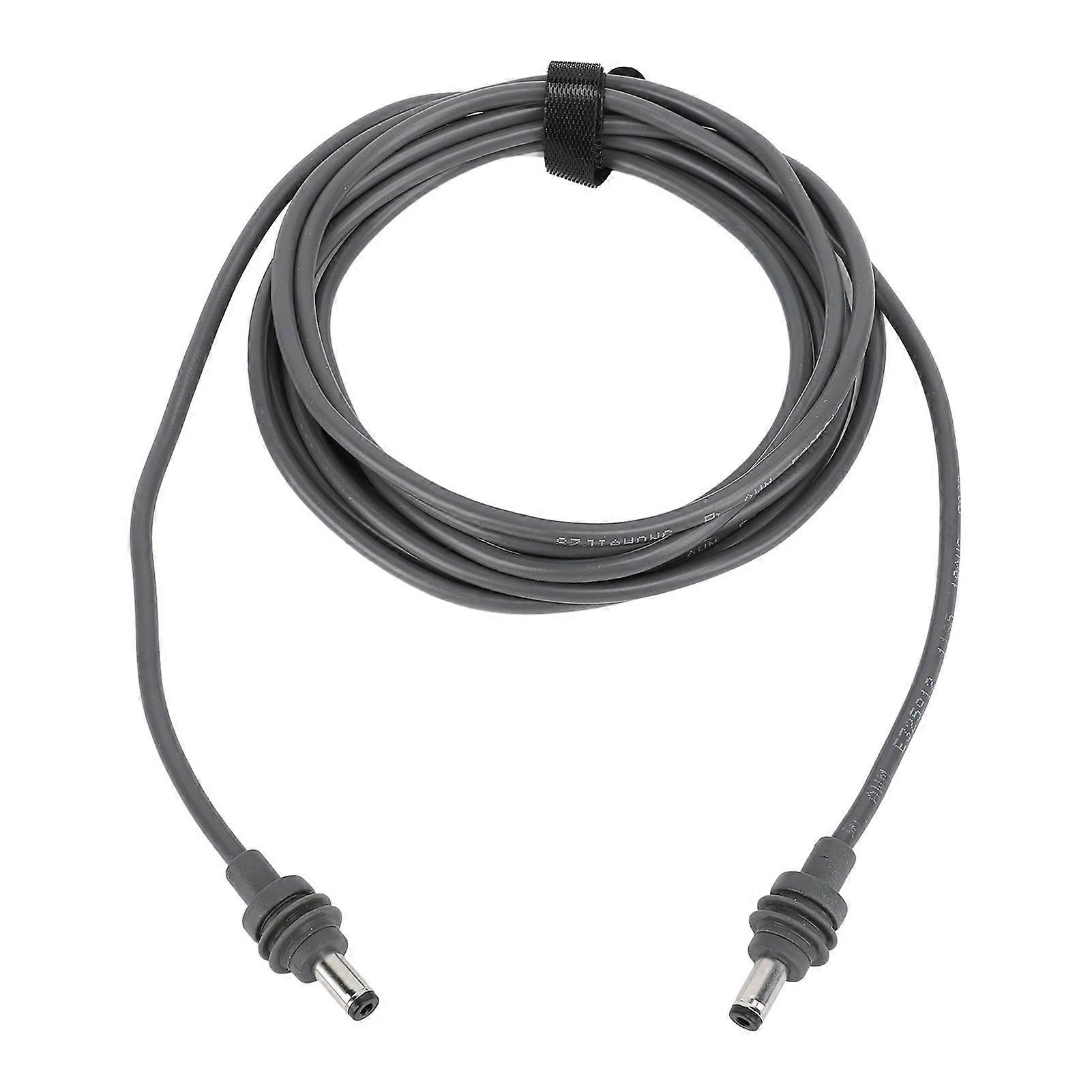 Satellite DC Power Cable Rubber Water Resistant Satellite DC Power Extension Cord Replacement for Indoor and Outdoor Use 7 M/23 FT