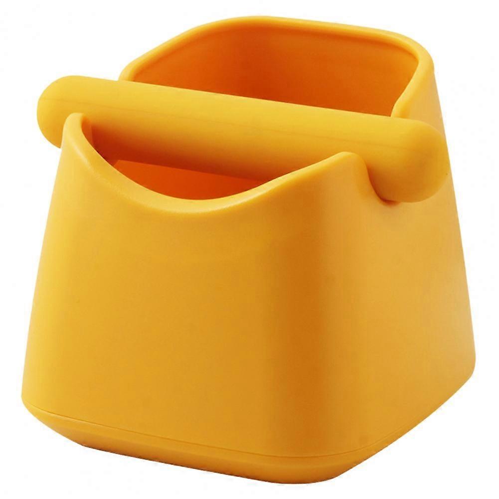 Coffee Knock Box Square Non-slip Base Coffee Grounds Box Anti-deform Prevent Splash Coffee Dump Bin Coffee Grounds Container