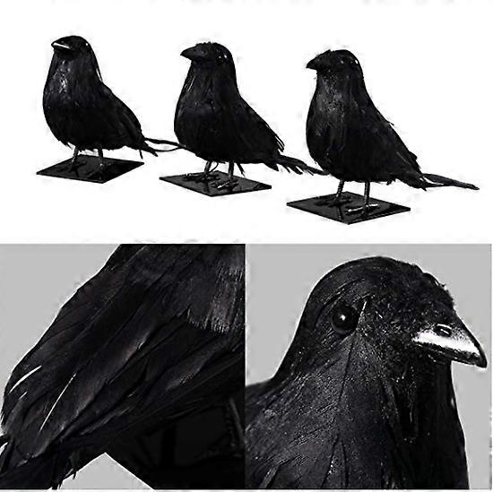 Black Crow Halloween Deko