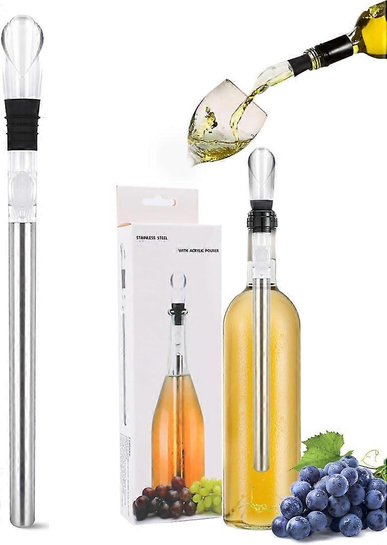 3-i-1 vinkjølere i rustfritt stål for flasker, vintilbehør for vinelskere