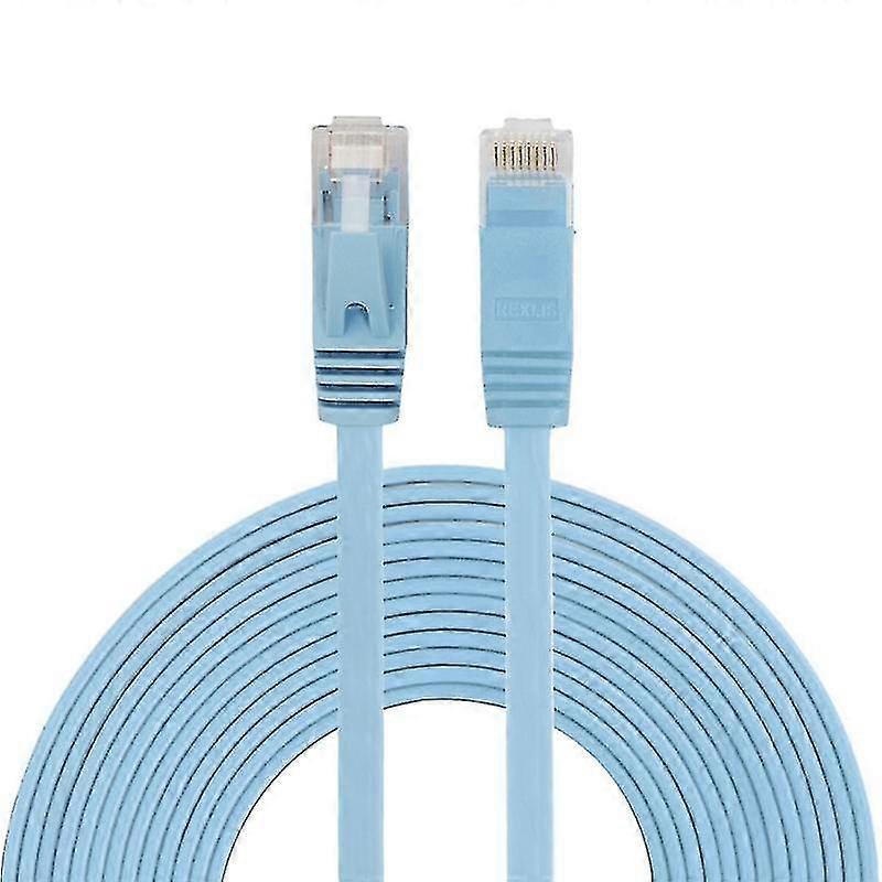 5m cat6 ultra-thin flat ethernet network lan cable, patch lead rj45( )