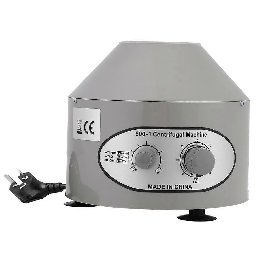 1pc Desktop Electric Lab Centrifuge Laboratory Medical Practice 4000rpm 6x20ml