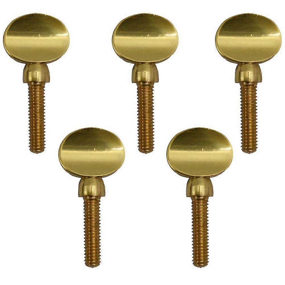 5 PCS Gold Copper Clarinet Saxophone Sax Neck Tightening Screws Soprano Alto Tenor Woodwind Instrum