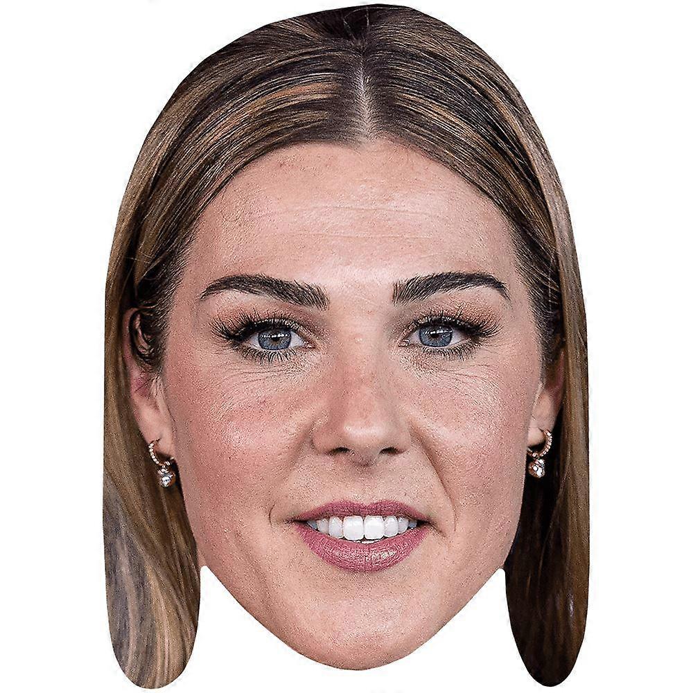 Mary Earps (Smile) Celebrity Mask, Flat Card Face