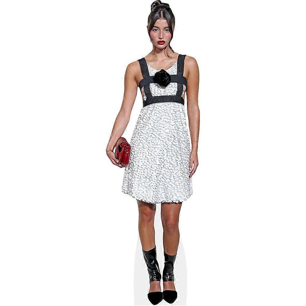 Cassandra Cano (White Dress) Cardboard Cutout (lifesize OR mini size). Standee. Stand Up.