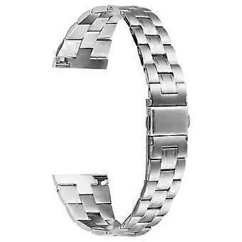 Type A For Huami Amazfit Stratos Watch Band Three-Beads Stainless Steel Strap Replacement