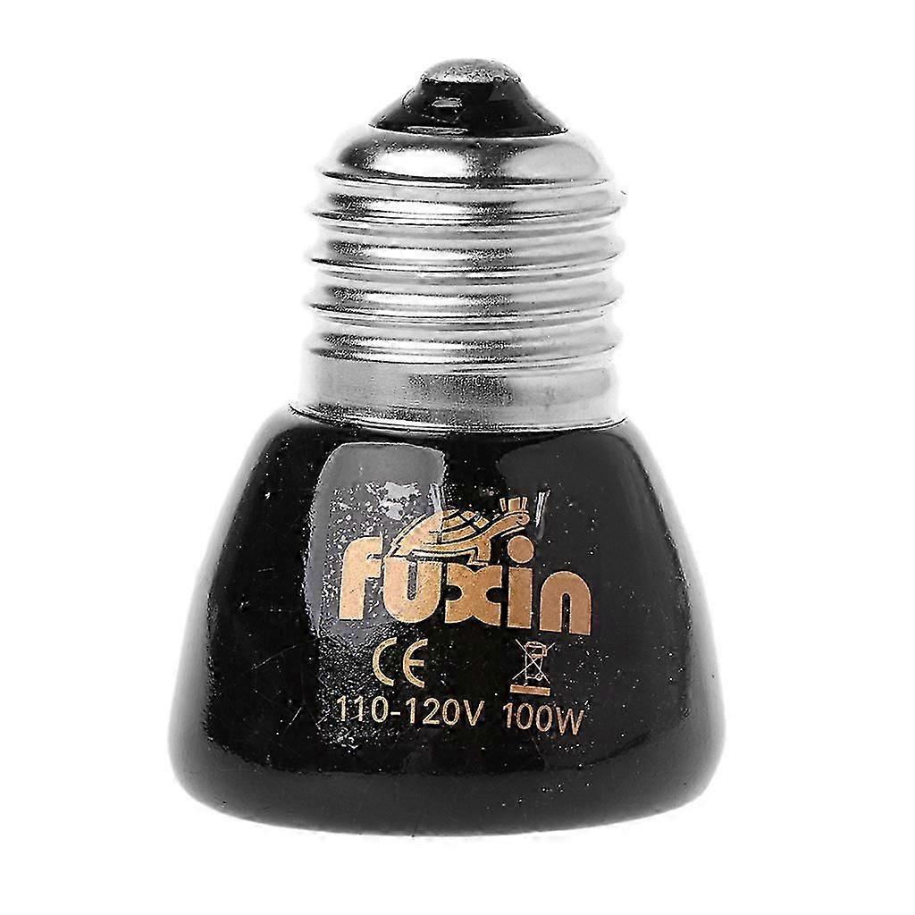 Reptile Terrarium Emitter Heat Bulbs for Brooder Coop Lizard Snake Habitat 100W