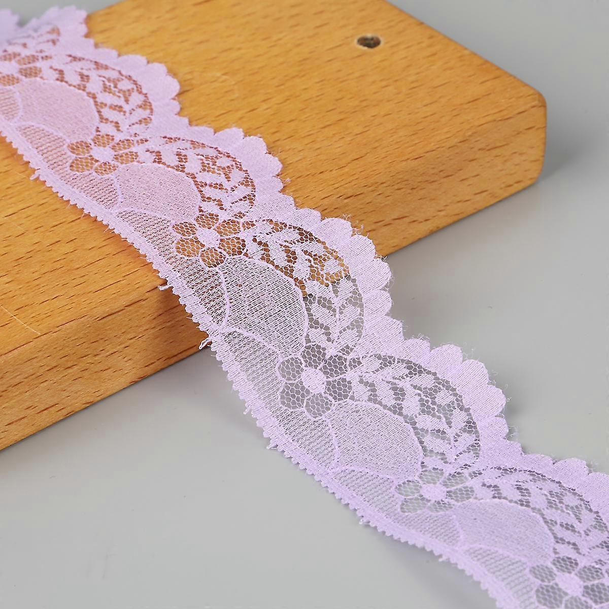 Fabric DIY 5 Yards 40mm Tape for Sewing Decoration Lace Trim Embroidered Lace Ribbon