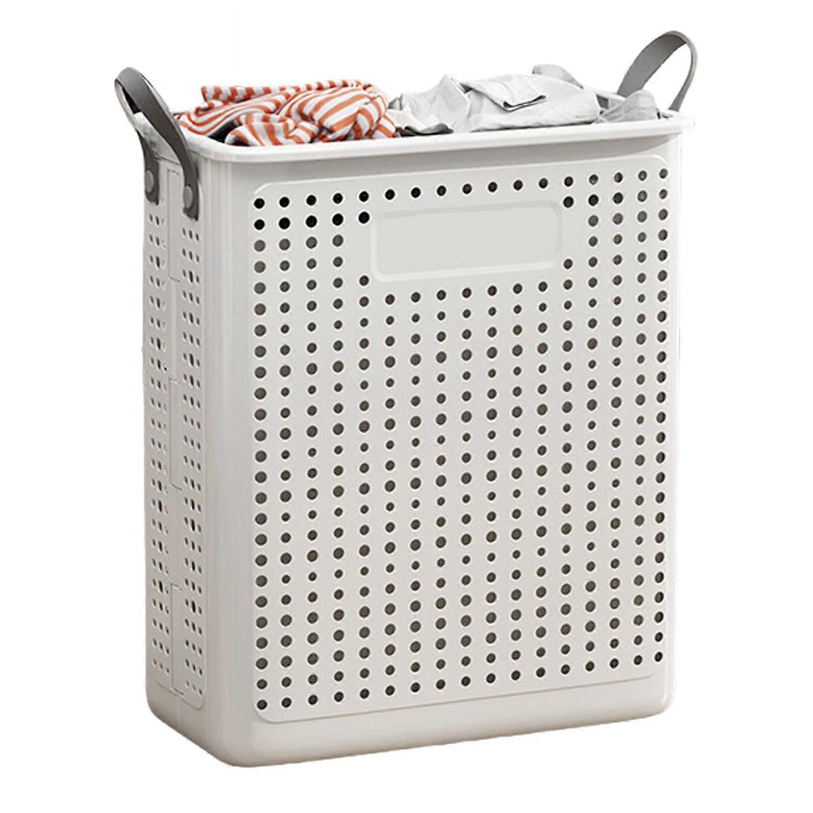 Multipurpose Laundry Basket with Handle Practical Dirty Clothes Storage Hamper Clothing Container Home Organization Tool M