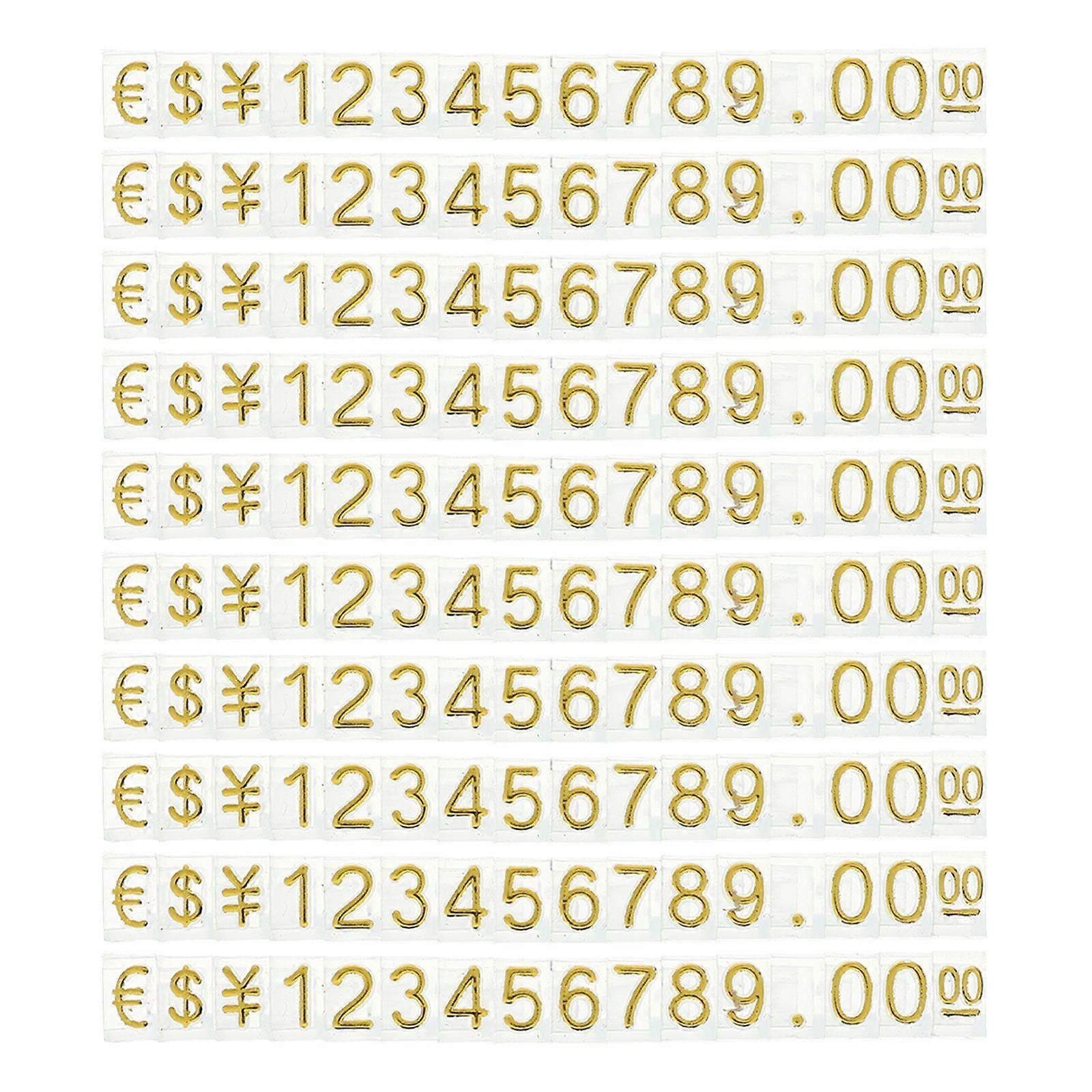 20 Pcs Prix Affichage Cube Comptoir Stand Prix Étiquette En Plastique Prix Affichage Bloc