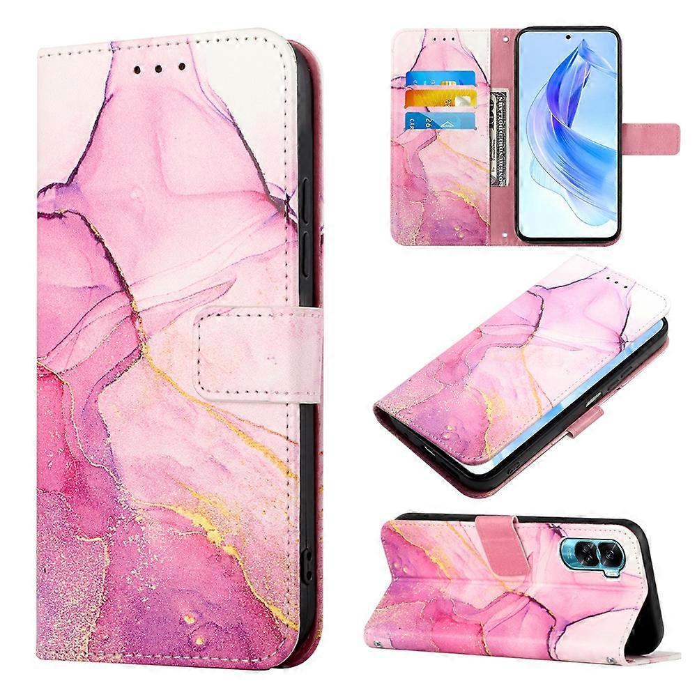 PT003 Marble Pattern Flip Leather Phone Case