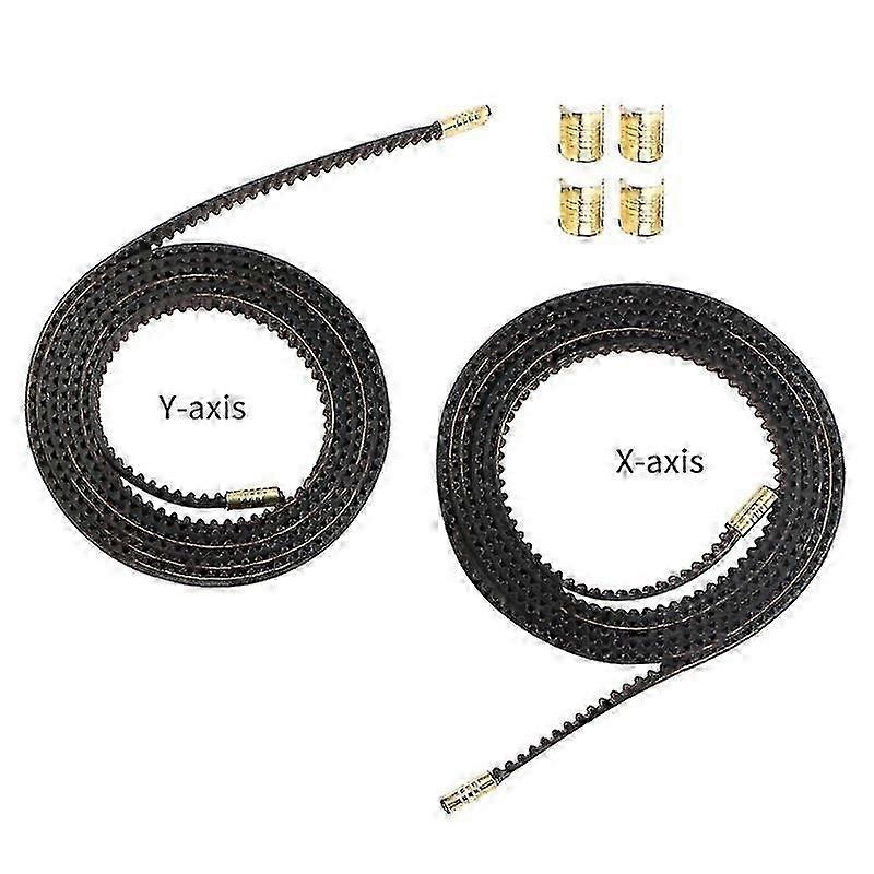 Gates 2gt Timing Belt X Axis 80cmx6mm Y Axis 74cmx6mm Rubber Belt For Ender 3