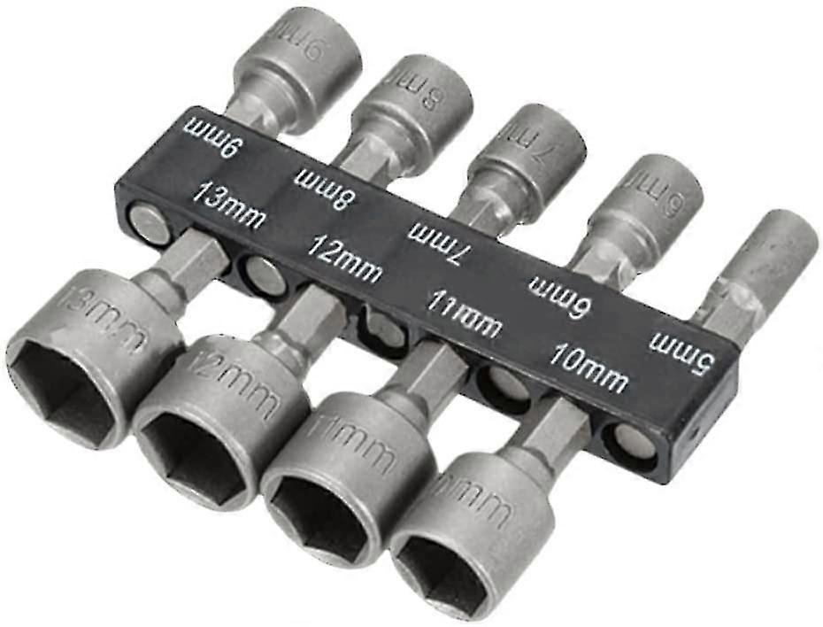 PXCL 9-piece Socket Wrench Kit Socket Set Hex Deep Socket Set Socket Set Socket And Bit Set Socket Adapter For Ratchet Socket Driver Parts