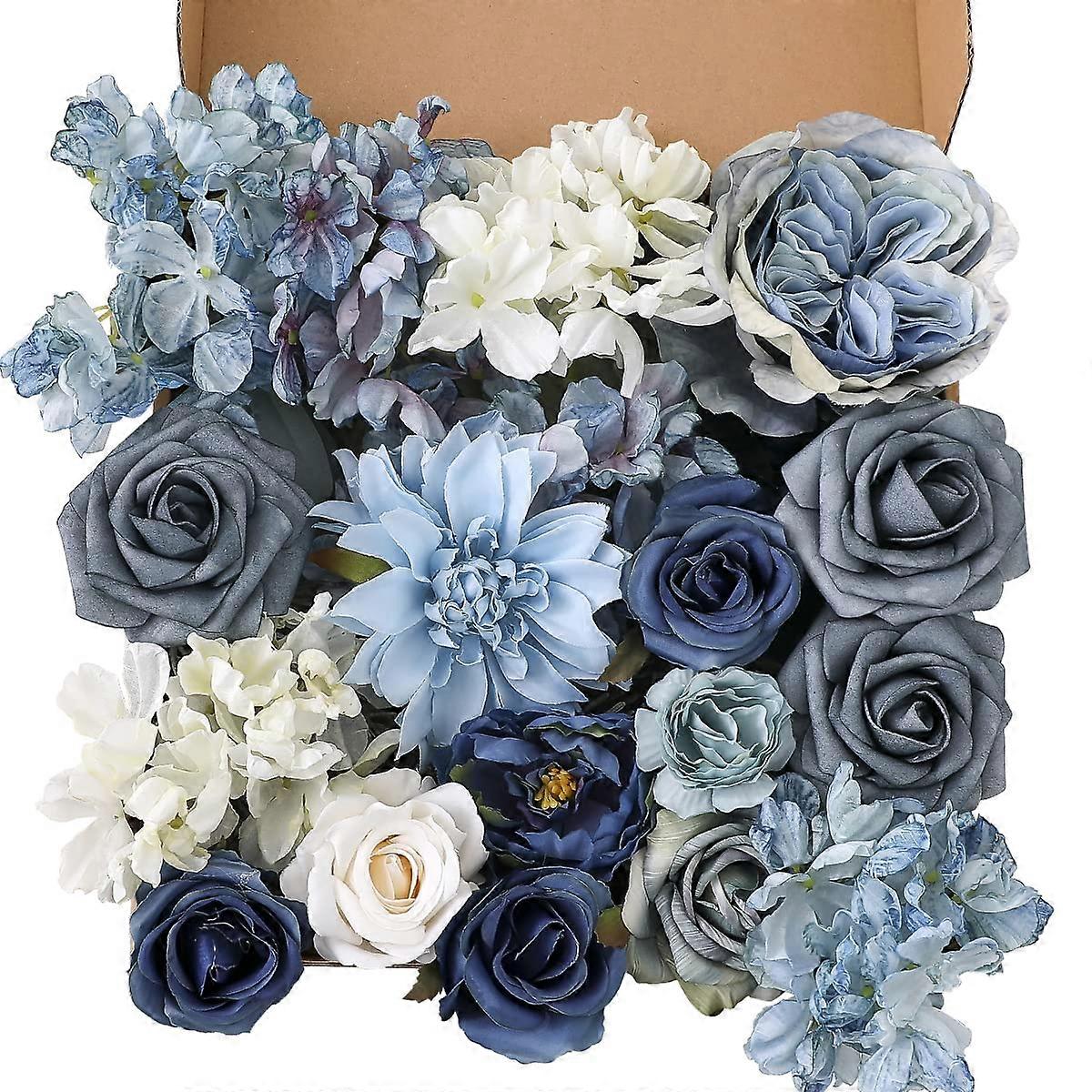 Artificial Flower Combo Set - DIY Wedding Bouquet and Home Decor