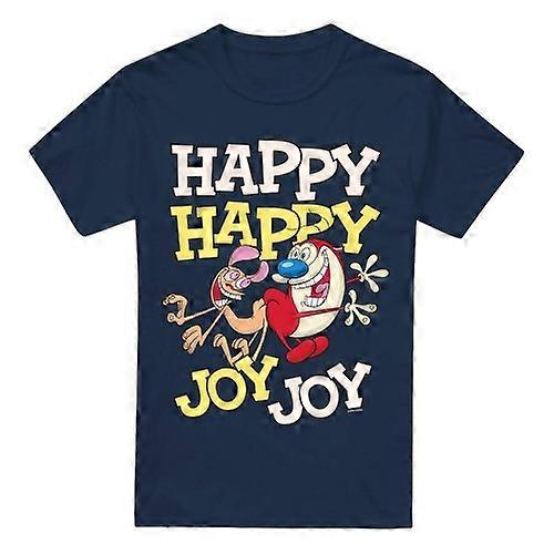 Ren & Stimpy Férfi Happy Joy Joy póló