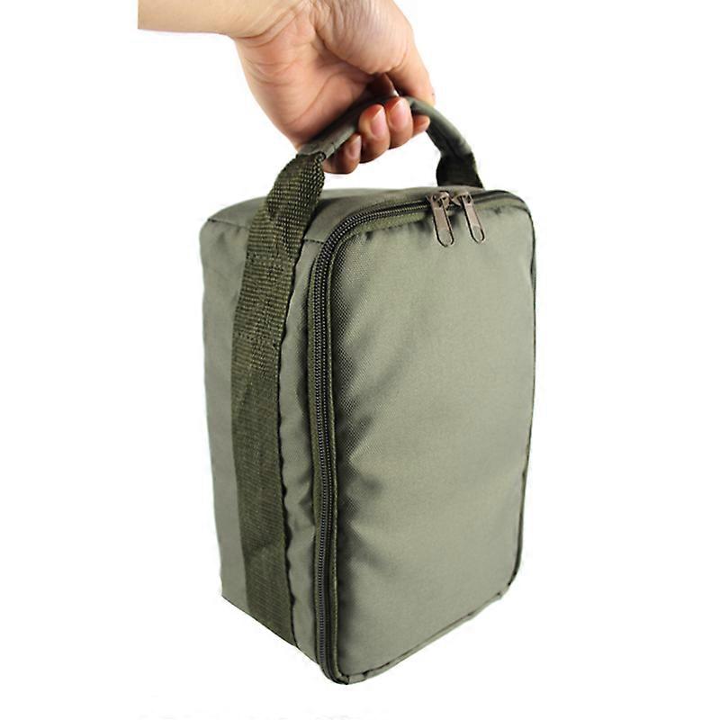 3 in 1 Multipurpose Carp Fishing Bag with Reel Line Lure Hooks Storage Outdoor Fishing Tools Canvas