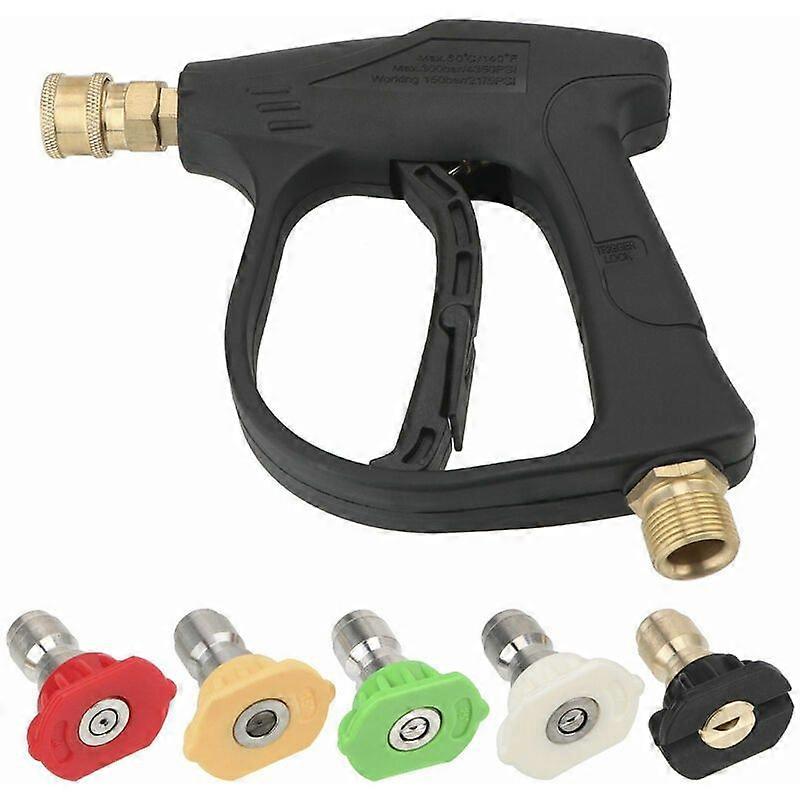 Short Handle Snubby Pressure Washer Gun for Cleaning Tasks