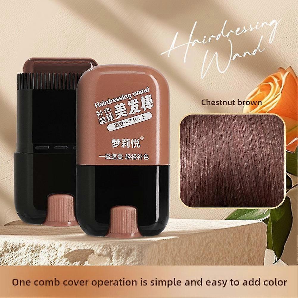 Disposable Hair Dye Pen Gentle Formula Long Lasting Color Easy to Use Quick Root Touch Up Non Toxic Hair Color for Men Women