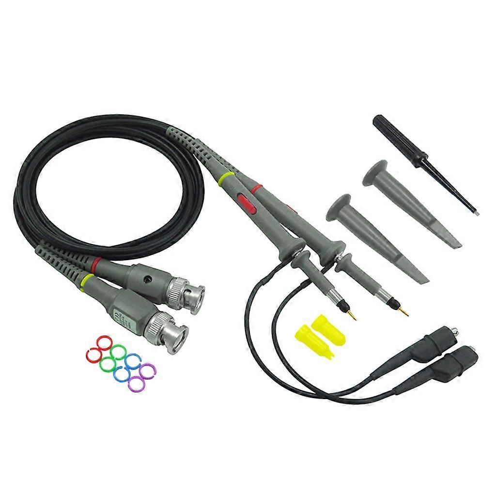 100MHz Clip Probe Test Leads Oscilloscope Scope Analyzer for
