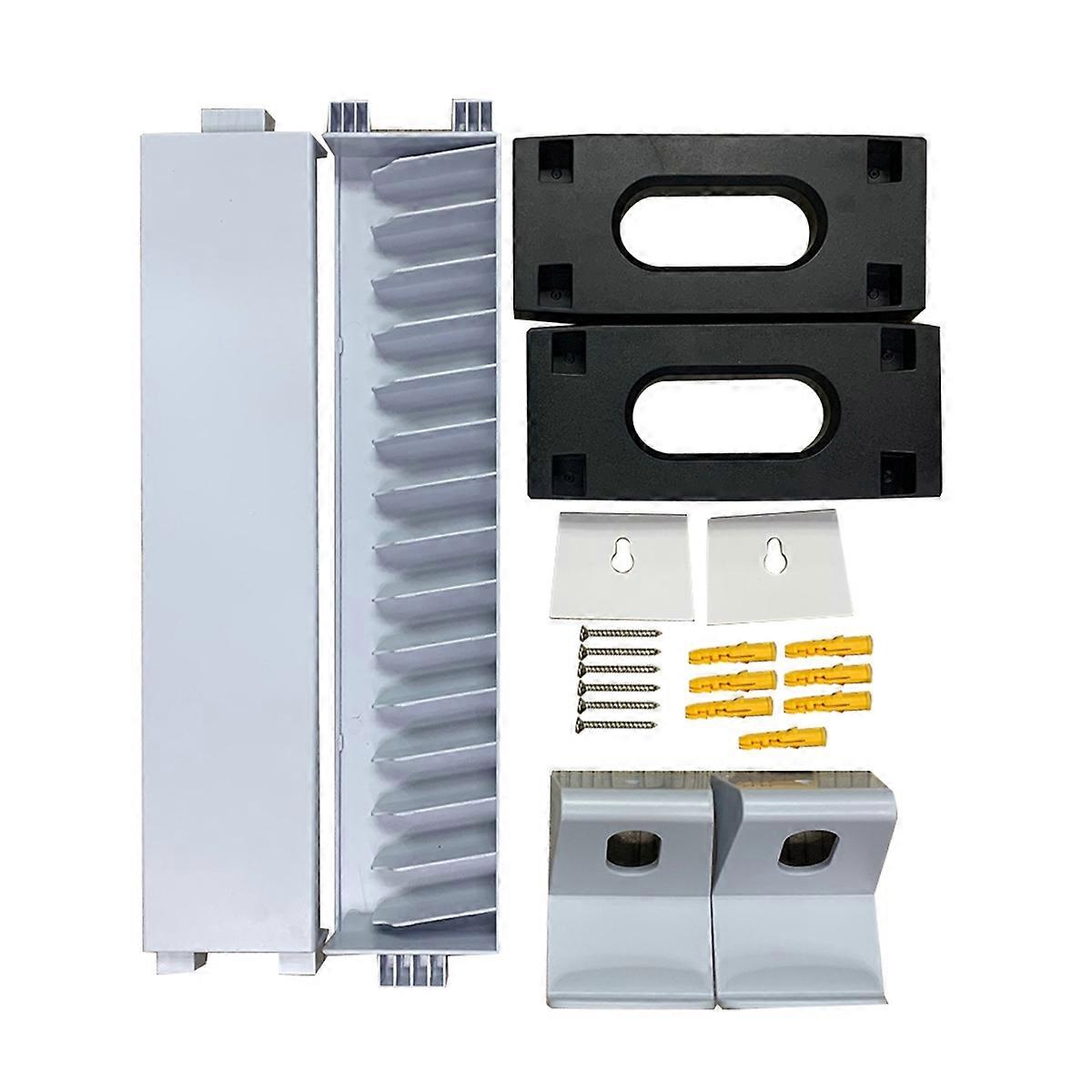 Universal 14-in-1 Game Disc Storage Stand for /, Wall Mount Dual Controller Rack, Display Holder