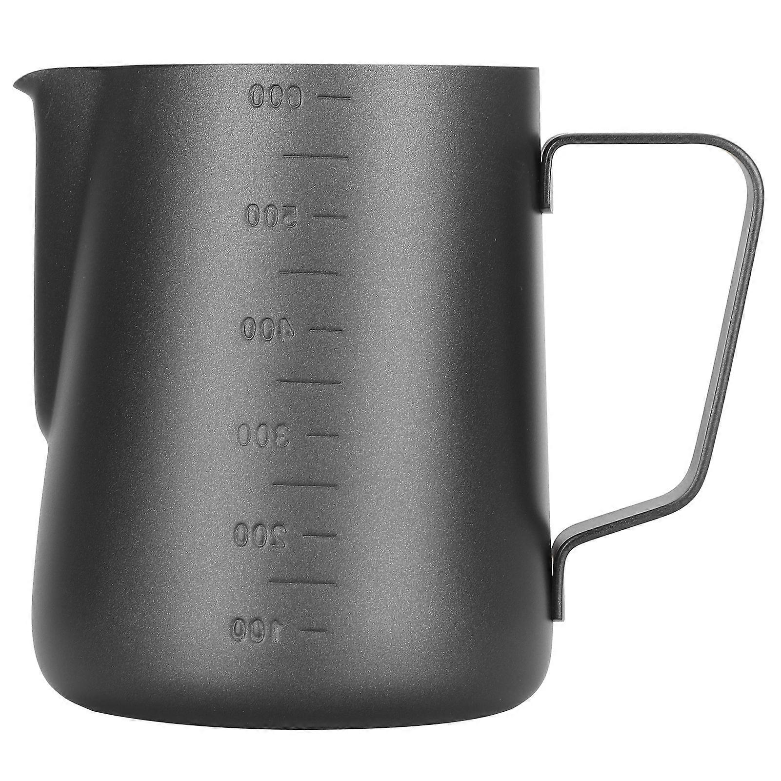 Frothing Cup Pitcher Dual Scales Latte Art Jug For Home Office Use Coffee