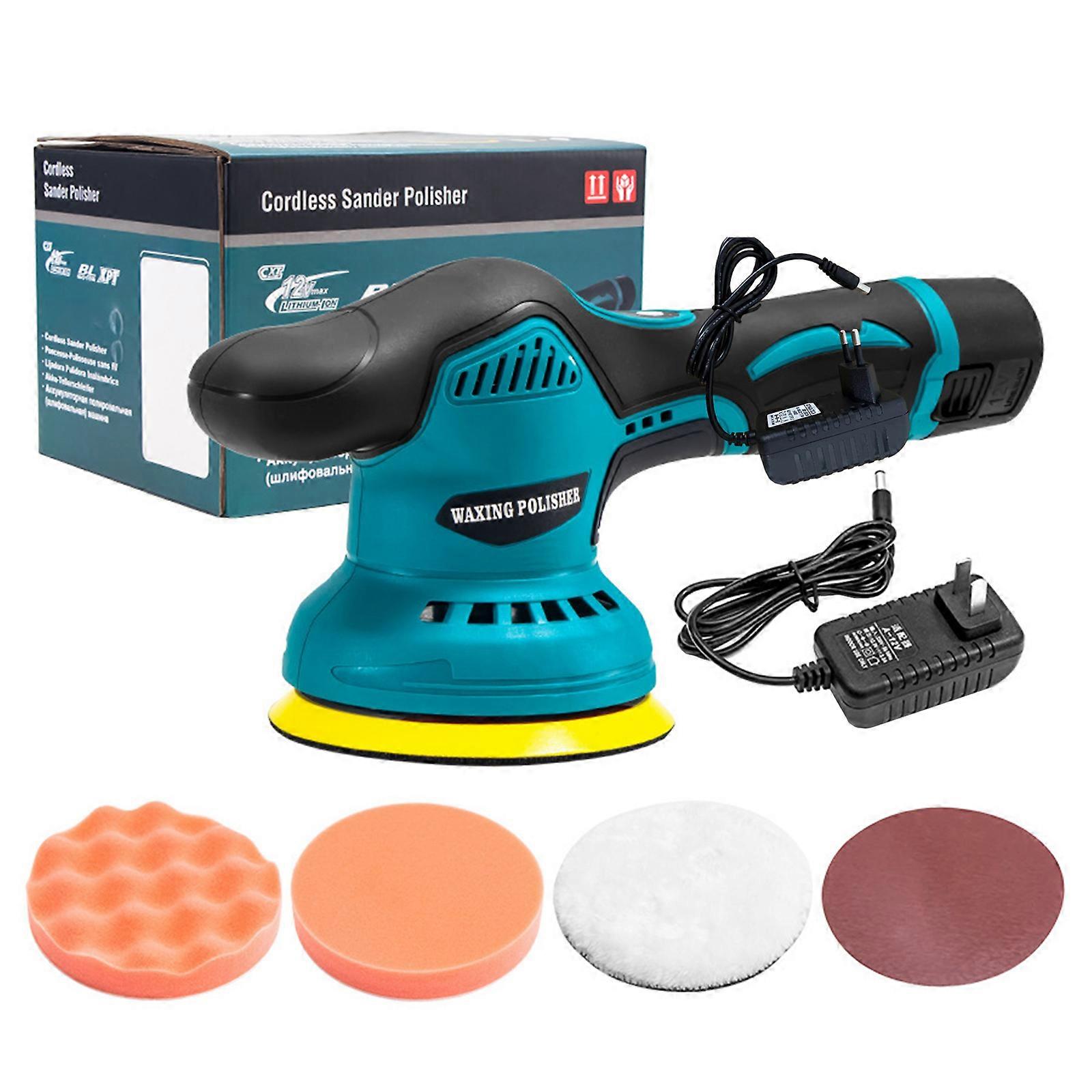 Draadloze Buffer Polijstmachine Draagbare Polijstmachine Kit voor Auto Oplaadbare Batterij Variabele Snelheid Draadloze Polijstmachine