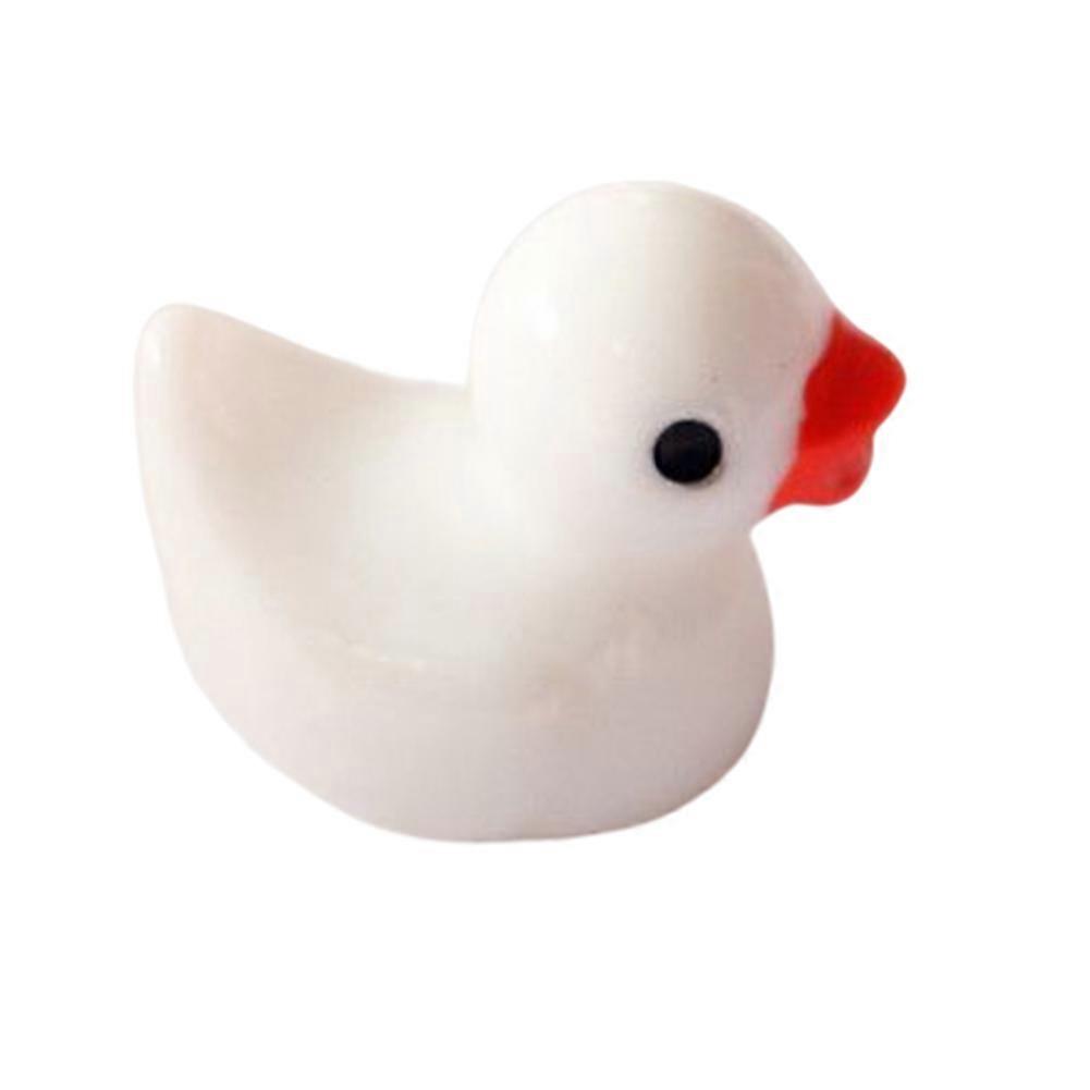 100 Pcs Tiny Realistic Resin Ducks Set for Decoration - Perfect for Christmas, Birthdays, and Children's Day
