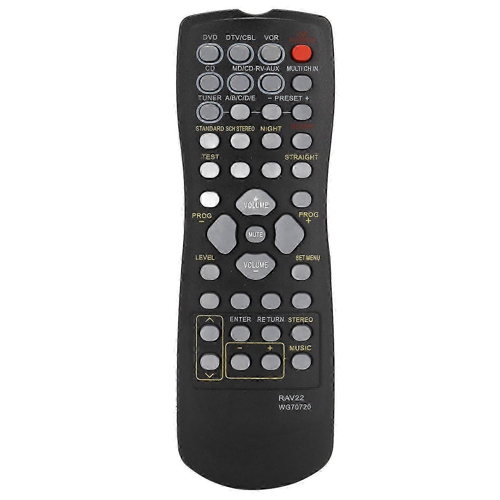 Replacement Remote Control for Yamaha RXV340,RXV350,RXV357 DVD Receiver