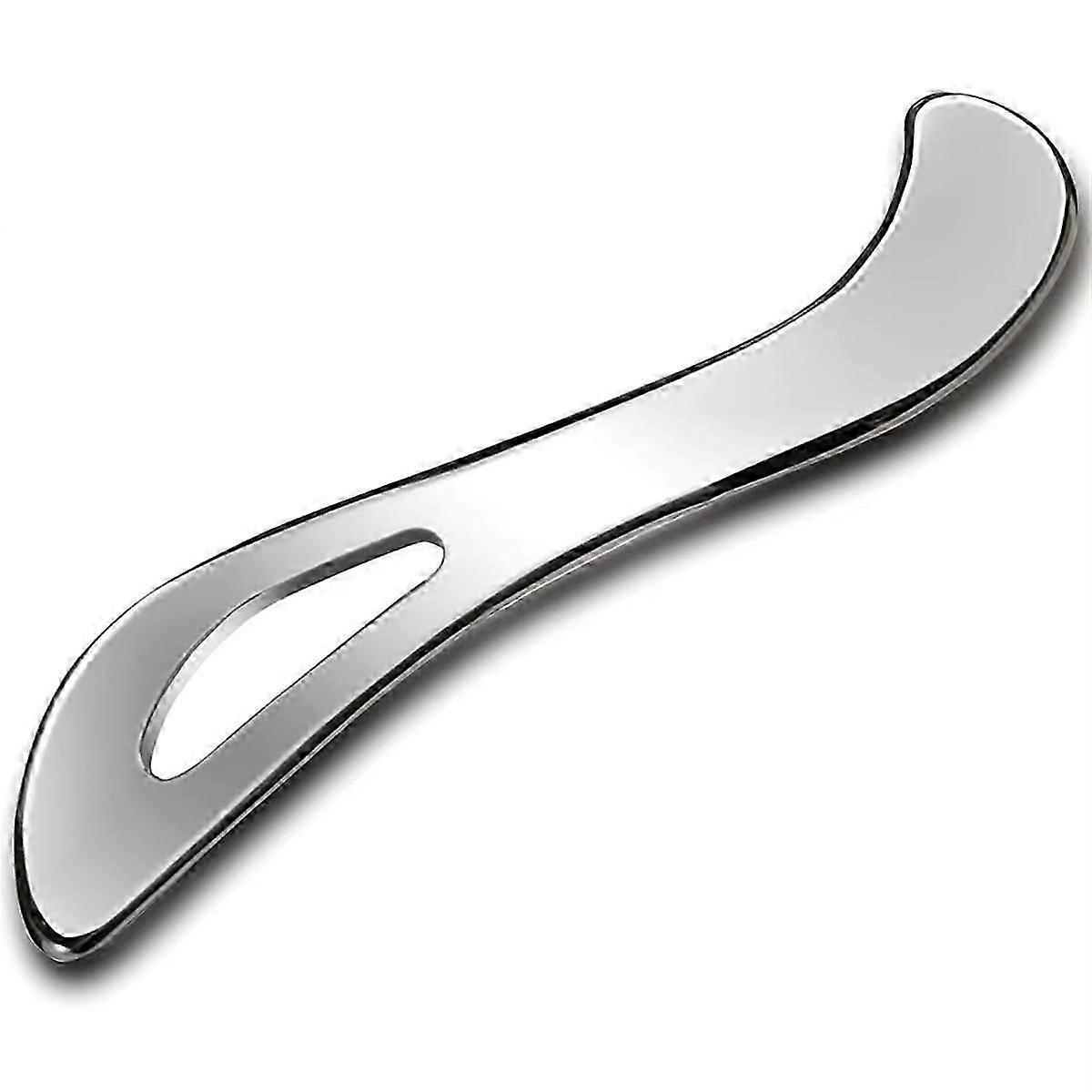 Rustfritt stål Gua Sha massasje muskelverktøy, vev IASTM verktøy, fascia, mykt vev massasjeverktøy