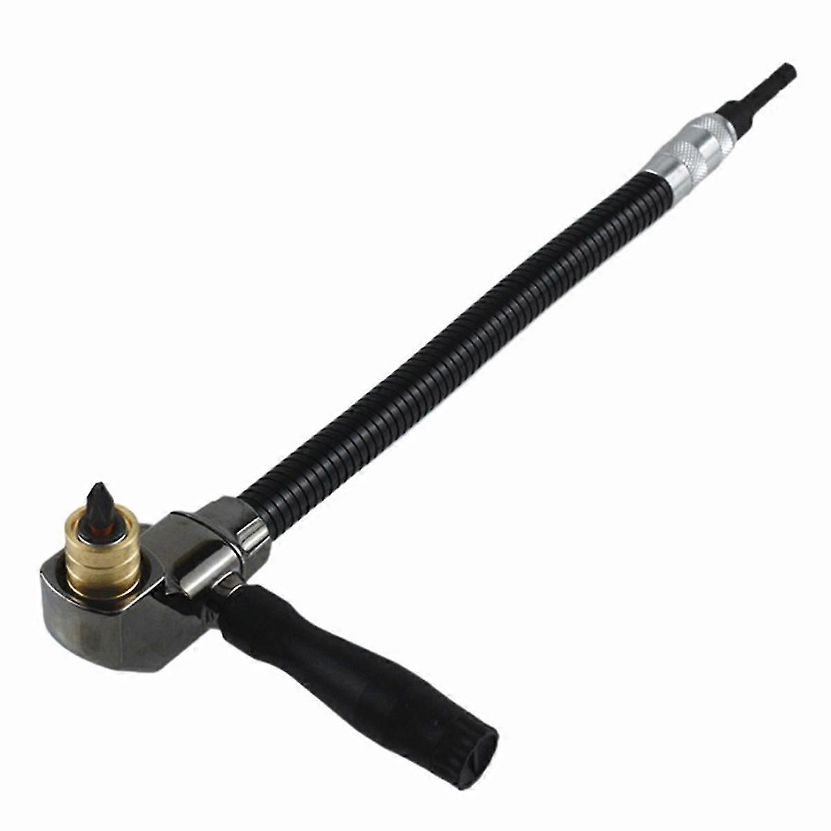 Right Angle Flex Shaft Drill Extension Attachment 90Degree Adjustable Flexible Bits Screwdriver Adapter Woodworking Tool