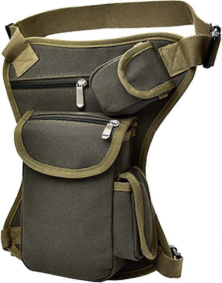 Leather Waist Pack, Waterproof, Tactical Compartment